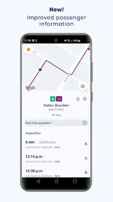 Chrono – Bus, metro and train android App screenshot 6